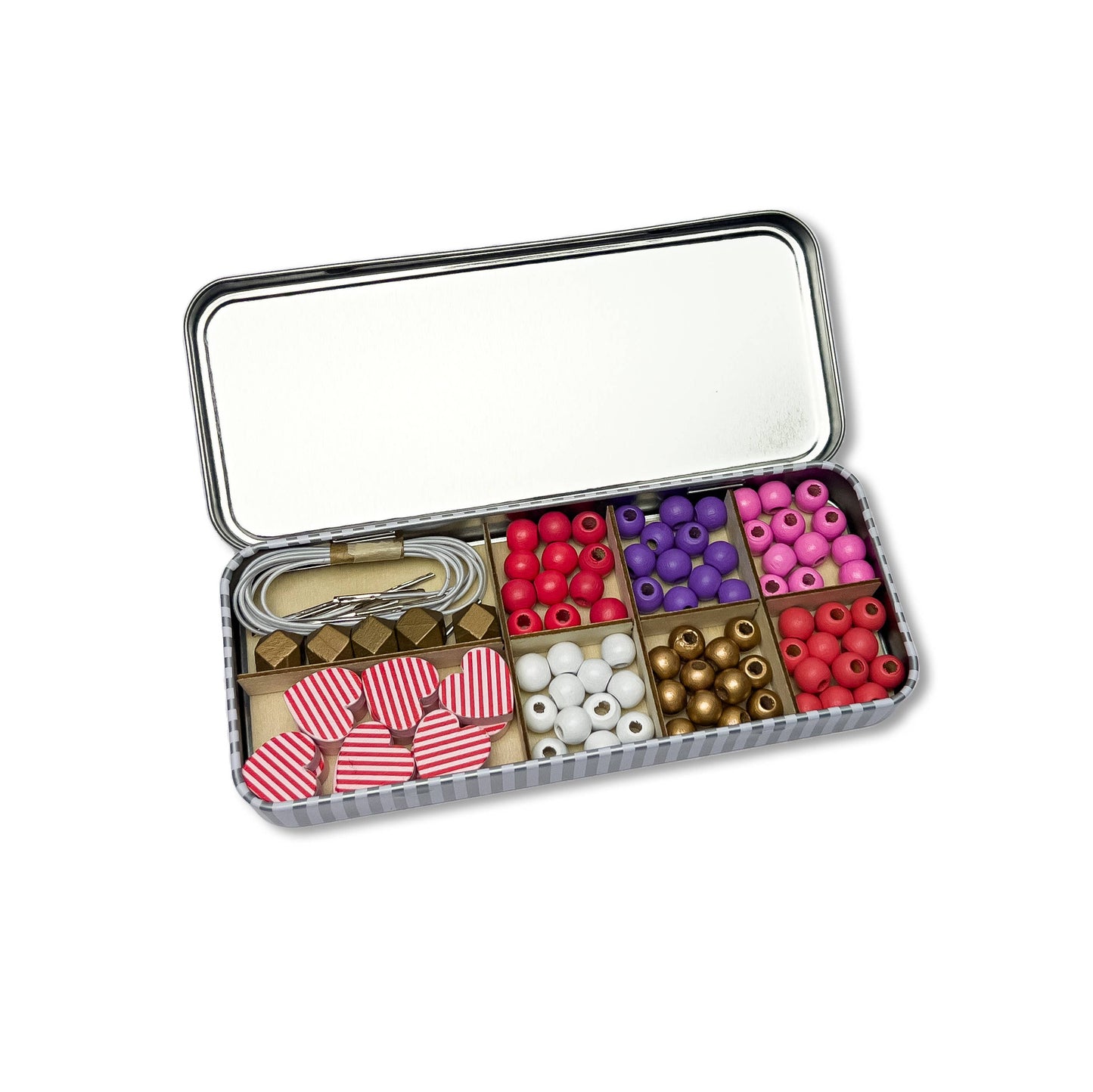 Cotton Twist - Love & Hearts Bracelet Bead Kit