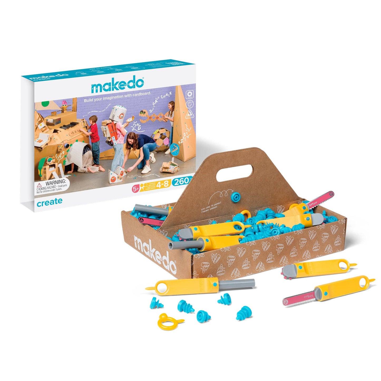 Makedo Create Cardboard Construction Kit