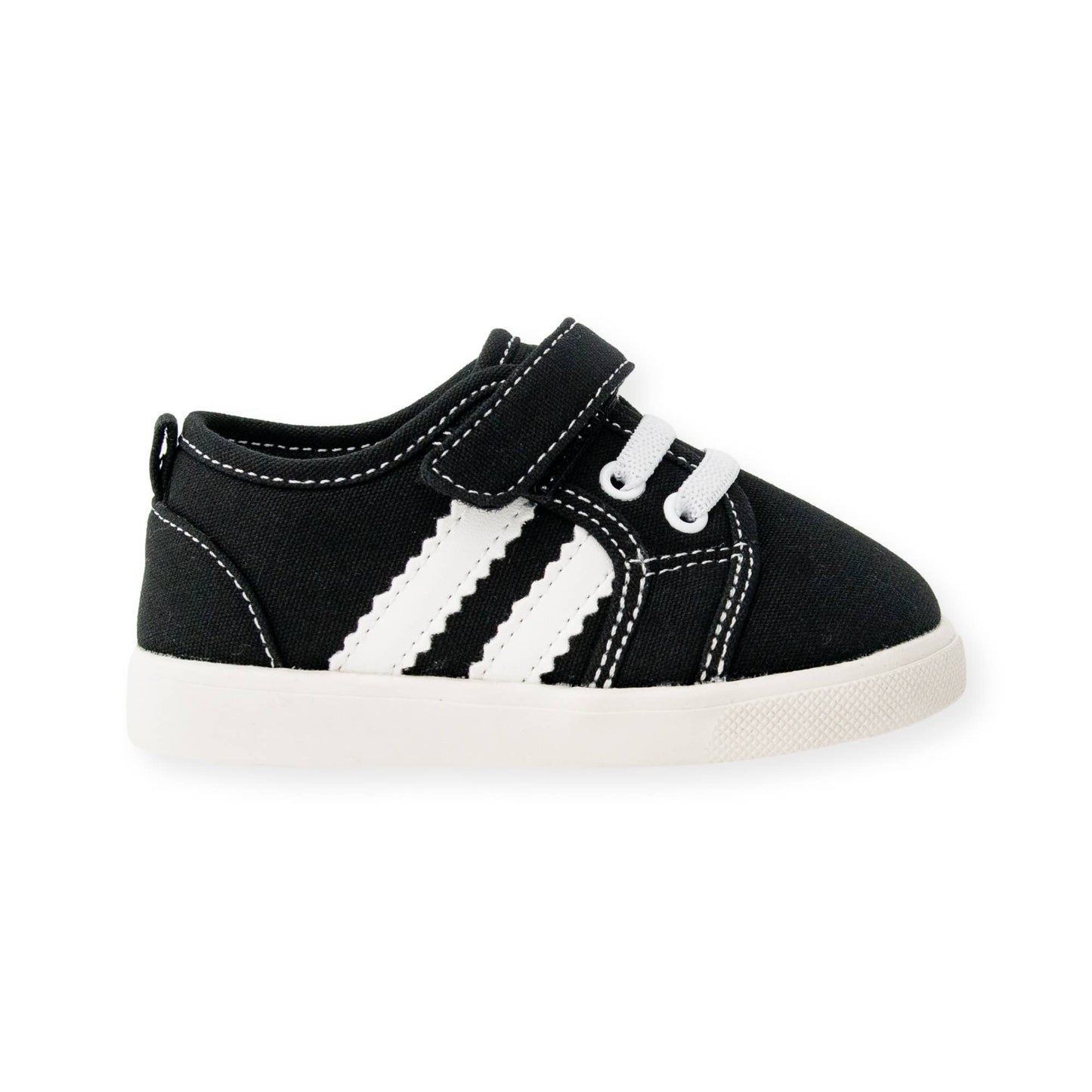 Wee Squeak Andy Black Tennis Shoes