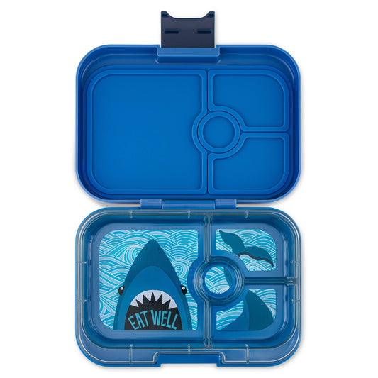 Yumbox - Leakproof Sandwich Friendly Bento Box - Surf Blue Shark Tray