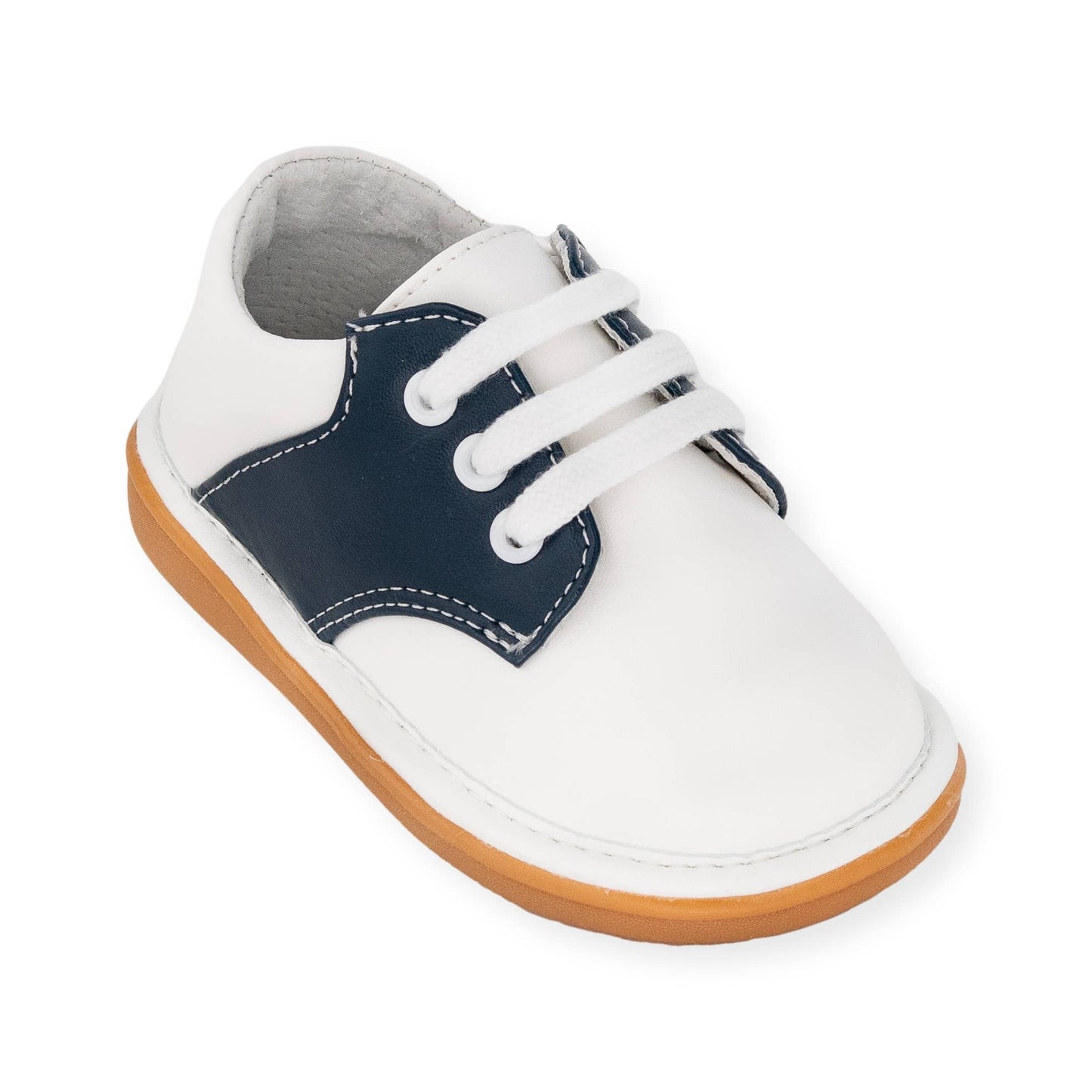 Wee Squeak Rory Navy Saddle Oxford Shoes