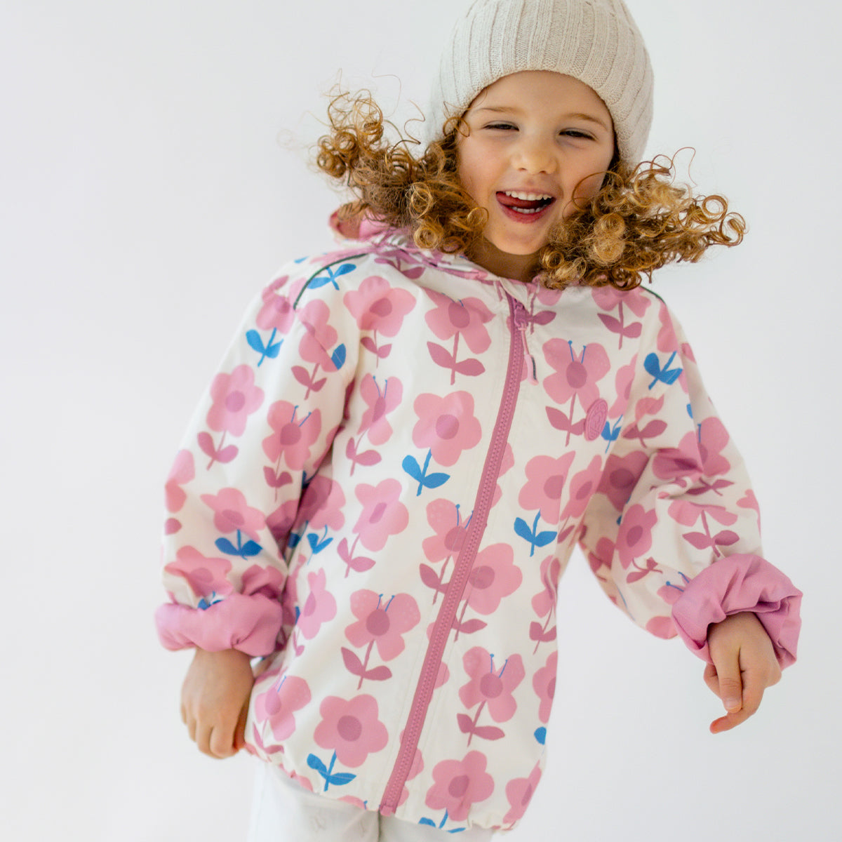 Souris Mini Child's Cream Windbreaker Jacket