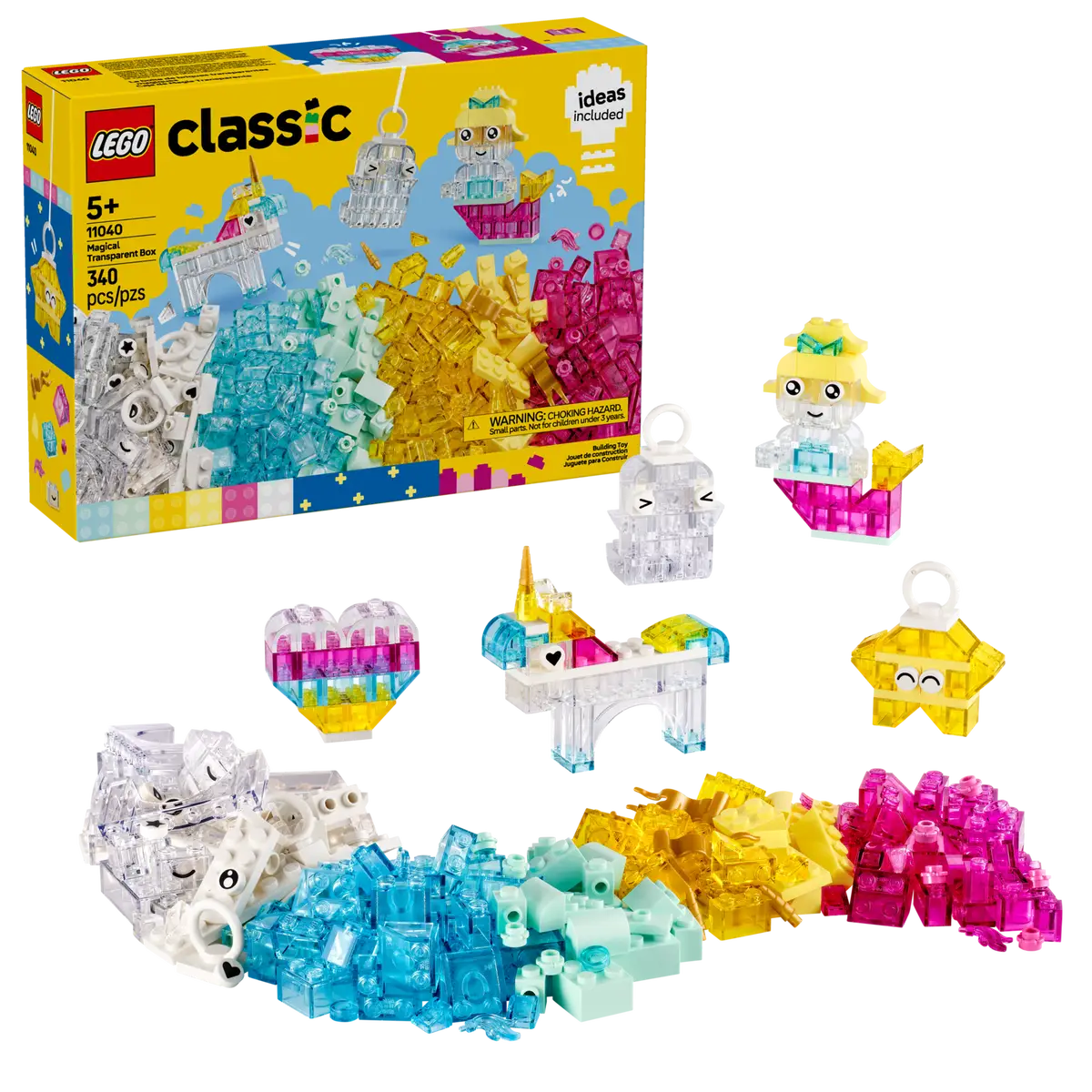 LEGO - Classic Magical Transparent Box