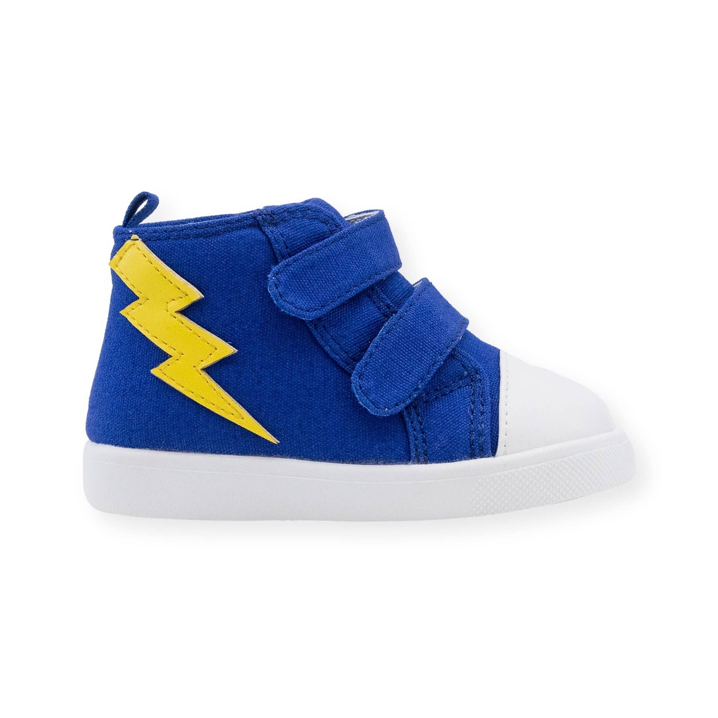 Wee Squeak Flash Blue Lightning Bolt Tennis Shoes