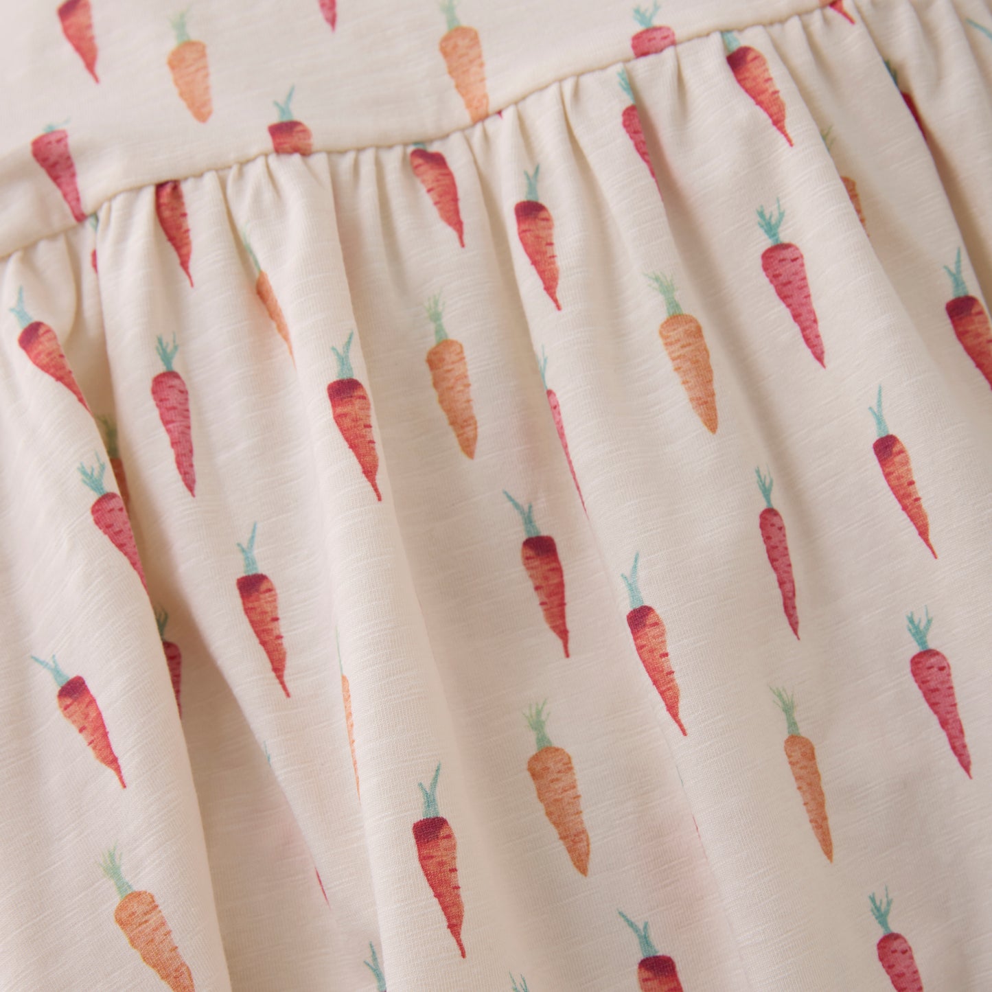 Minymo Dress Short Sleeve - Carrot- 5Y