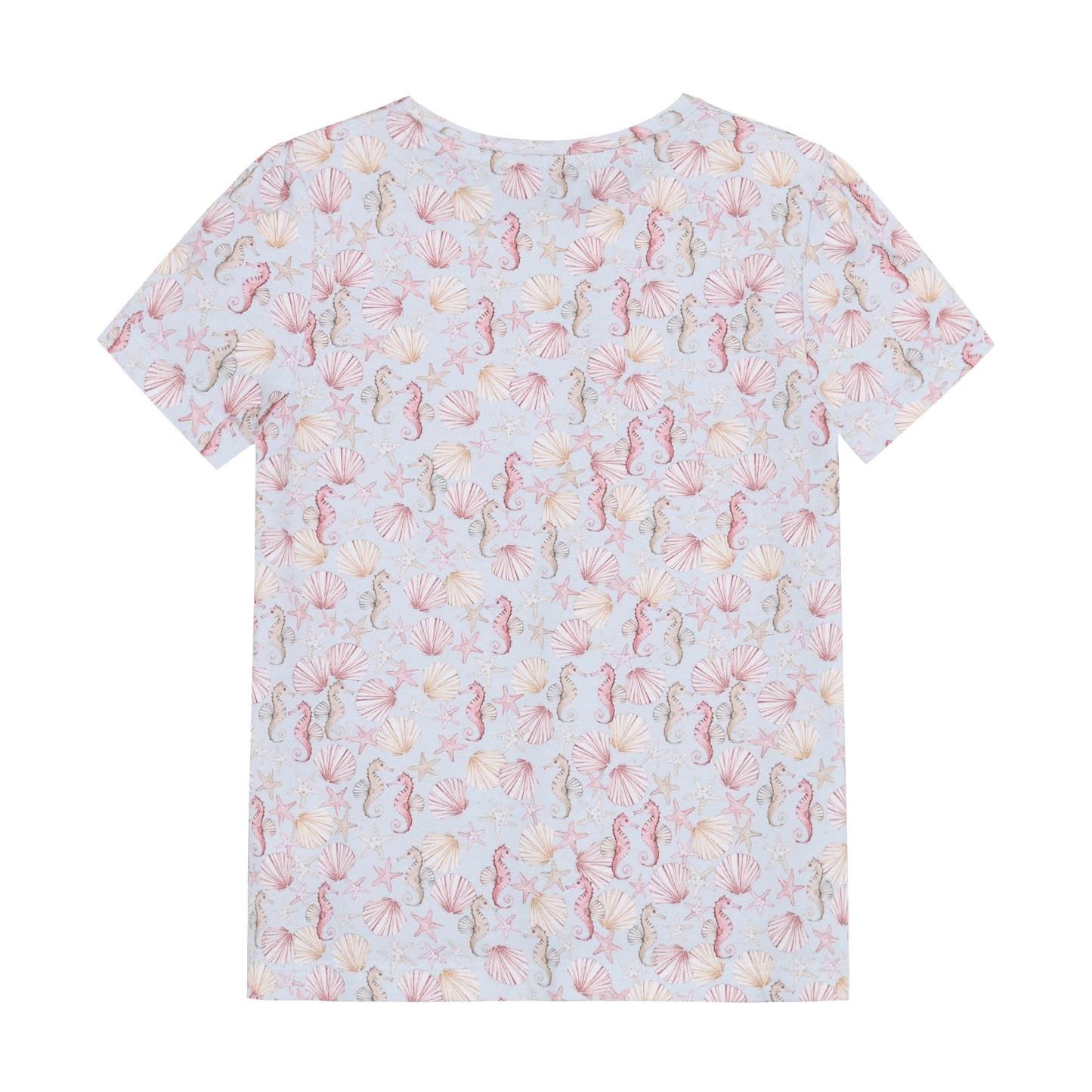 Minymo - All Over Seashell Print T-shirt - 5Y