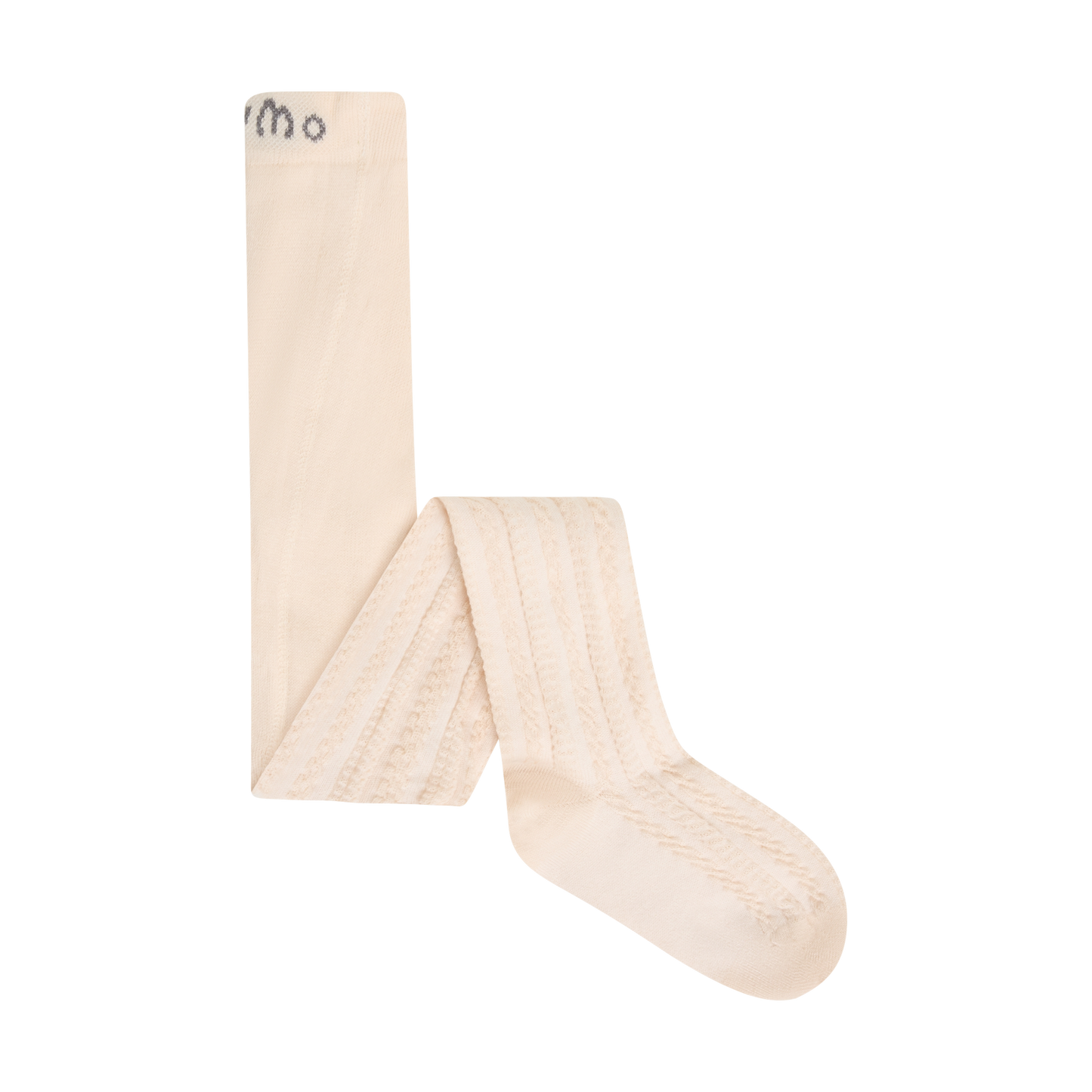 Minymo - Cotton Cable Knit Stockings 2-Pack