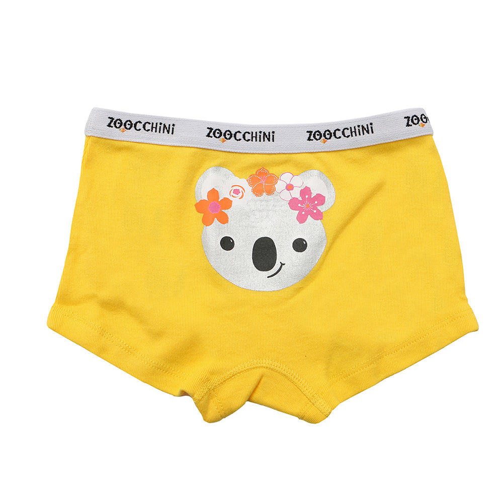 Zoocchini - Kids Organic Hipster Shorts - 3Pc Set - Flower Power