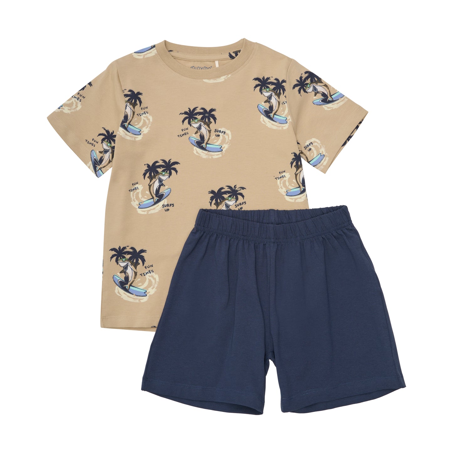 Minymo T-Shirt+Short Set All Over Print - 5Y