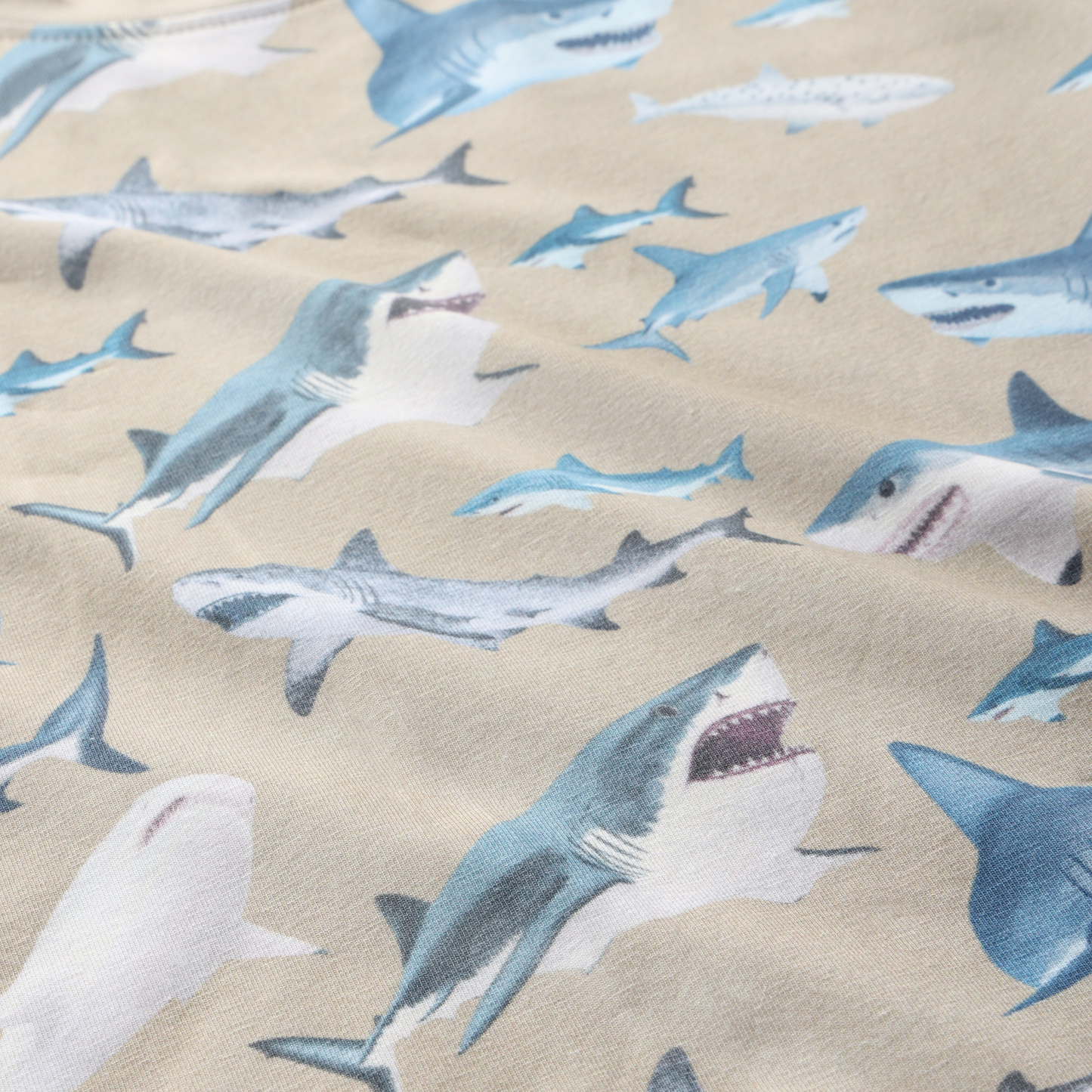 Minymo - All Over Print Shark T-Shirt