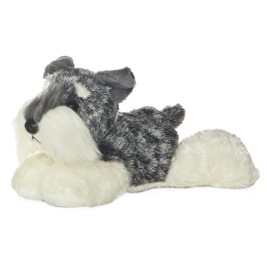 Aurora: Mini Flopsie -  Stein Schnauzer 8" Dog Plush