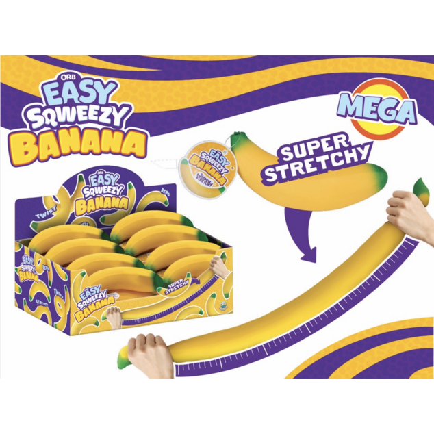 ORB Toys - Easy Sqweezy Stretchy Banana