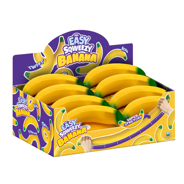 ORB Toys - Easy Sqweezy Stretchy Banana