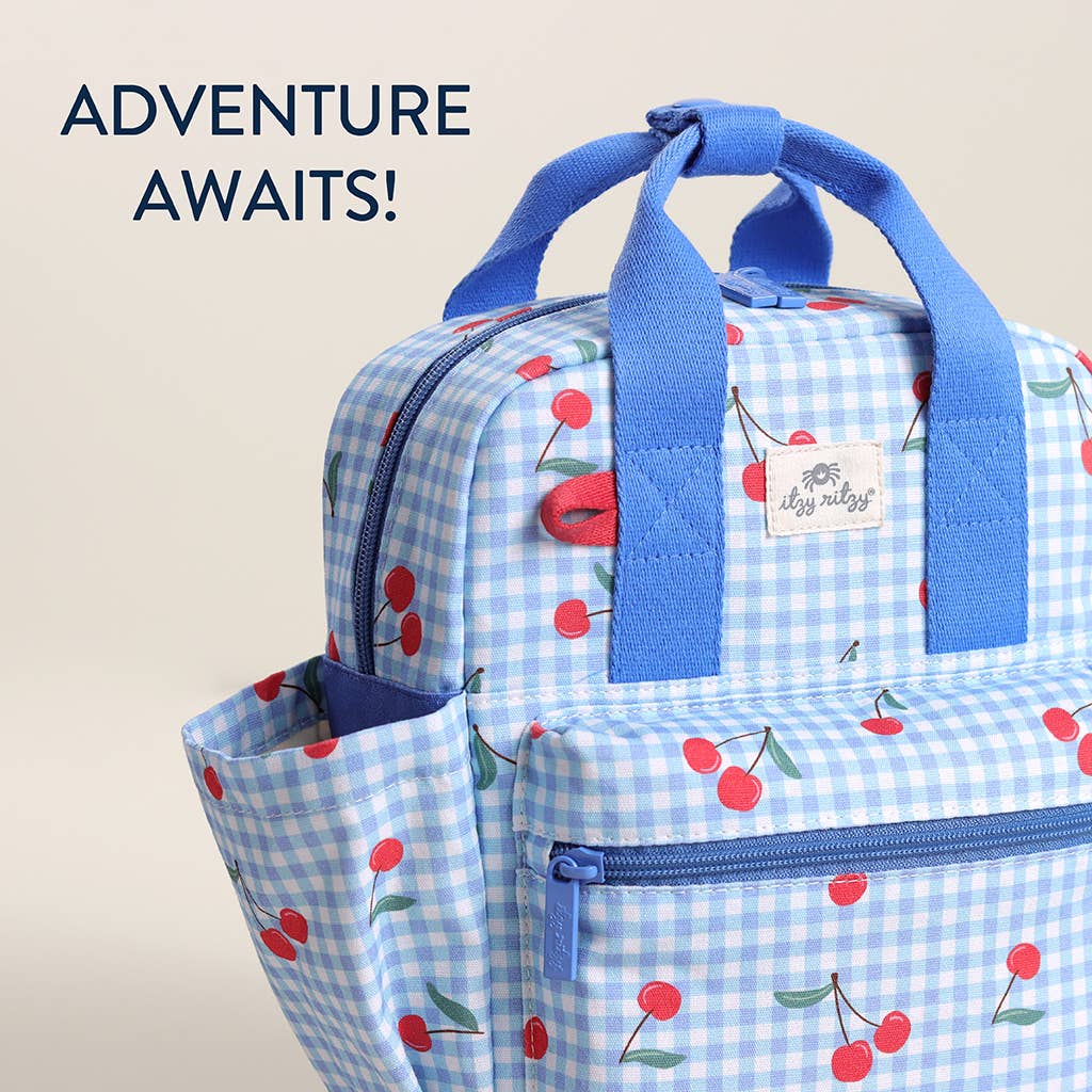 Itzy Ritzy - Itzy Bitzy Backpack - Cherry on Top