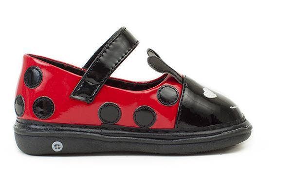 Wee Squeak Lily the Ladybug Shoes