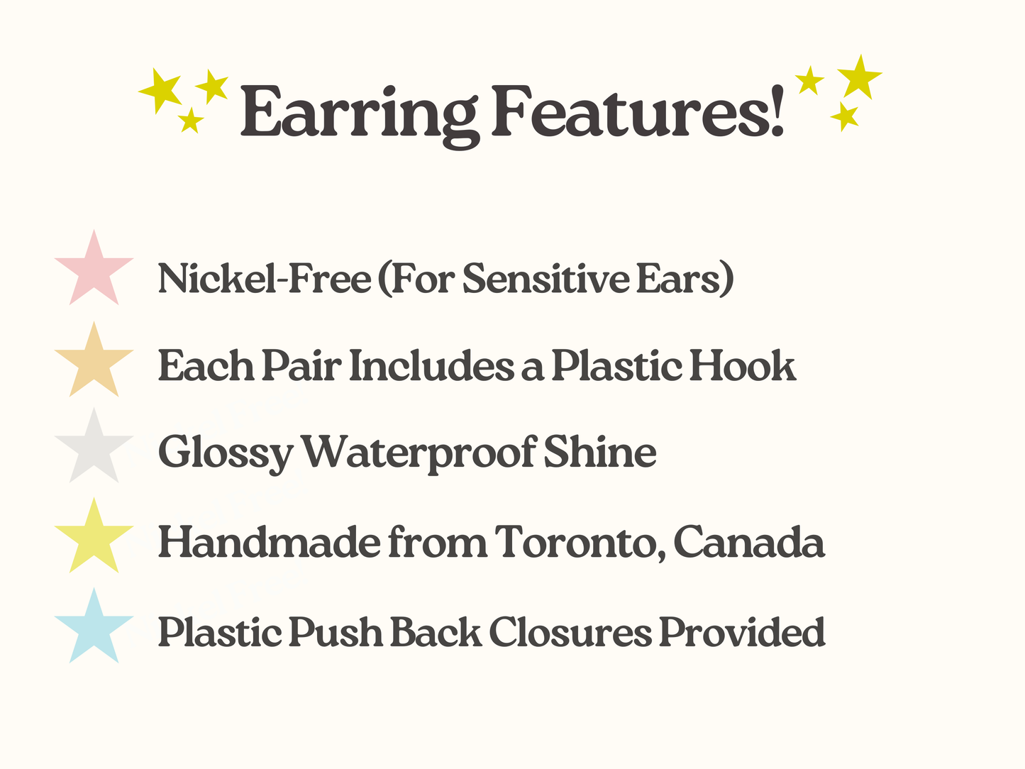 Stardoe Studio - Pink Donut Earrings: English