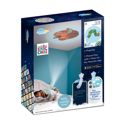 Moonlite - Storytime Eric Carle The Very Hungry Caterpillar 1-Story Projector Pack