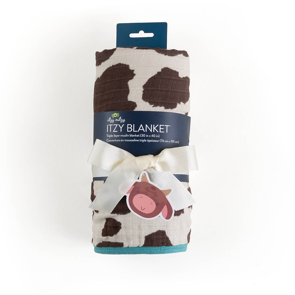 Itzy Ritzy - Itzy Cotton Muslin Blanket