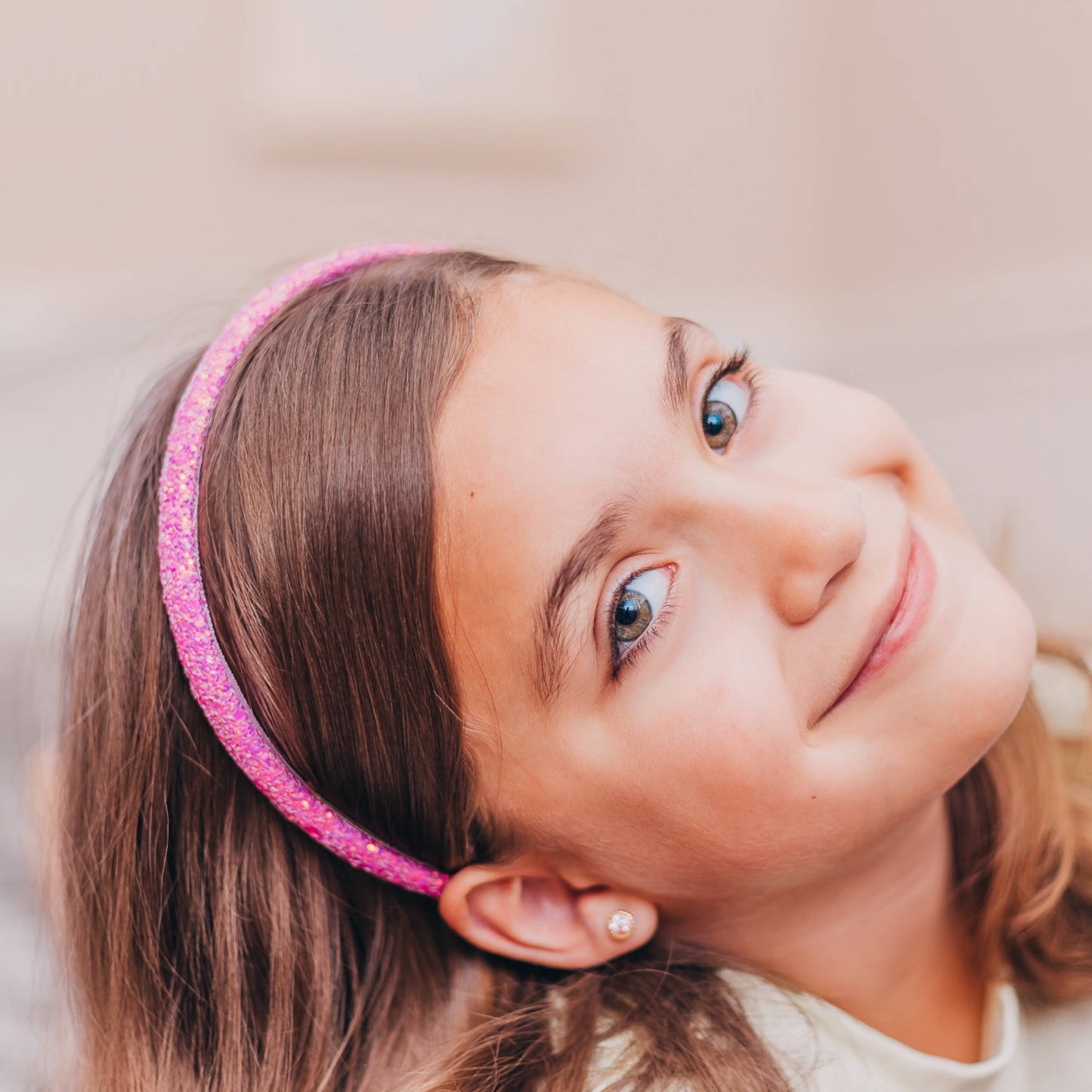 Frog Sac - Glitter Headband - Thin Hairbands for Kids