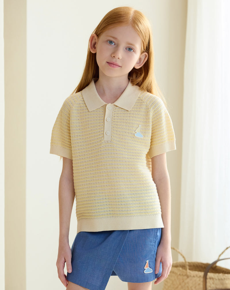 Nest Design - Knit Short Sleeve Top