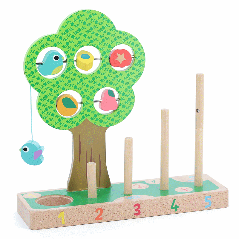 Vilac Activity - I Learn Counting Vegetables