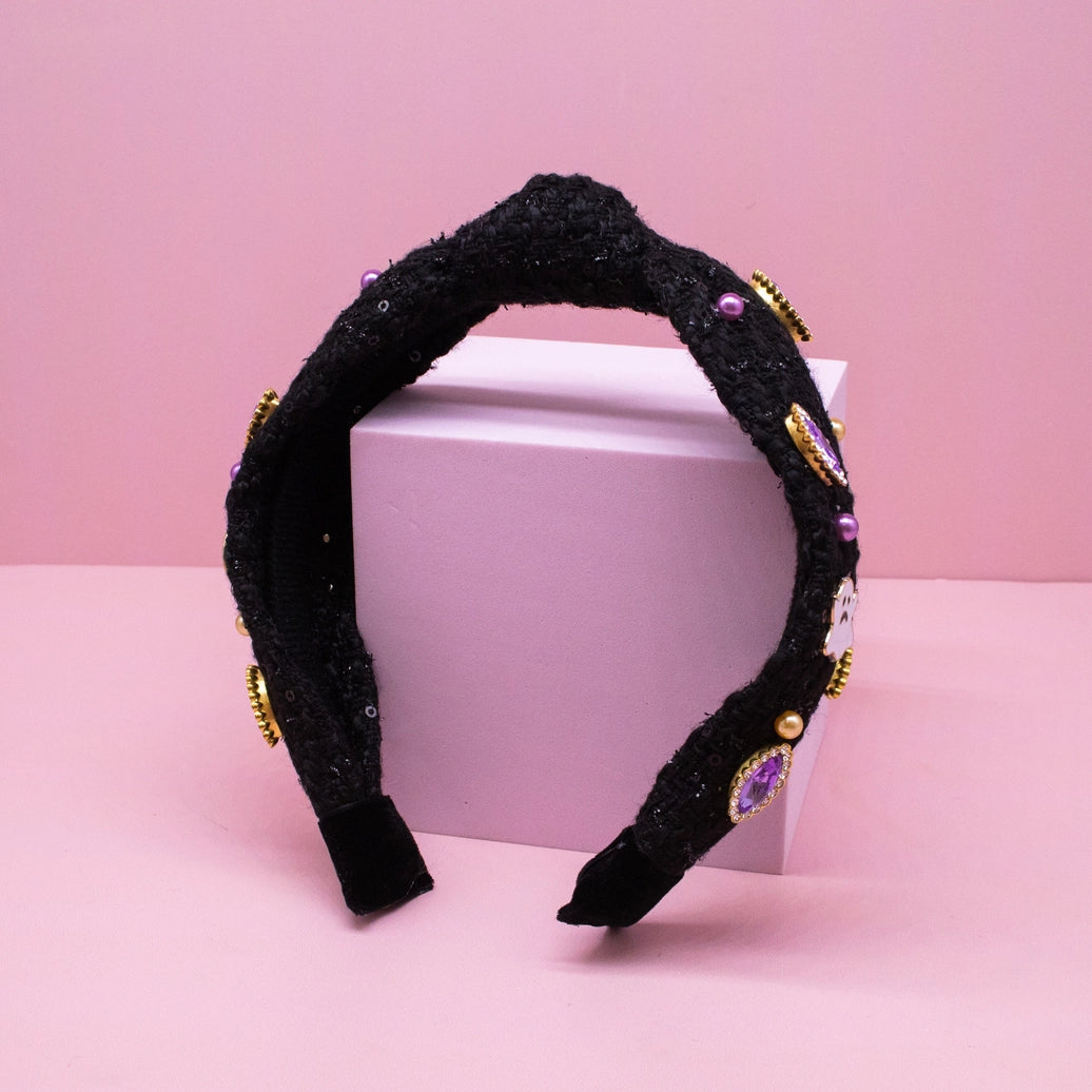 Frog Sac - Halloween Headband - Knotted Kids Girls Knot Headband