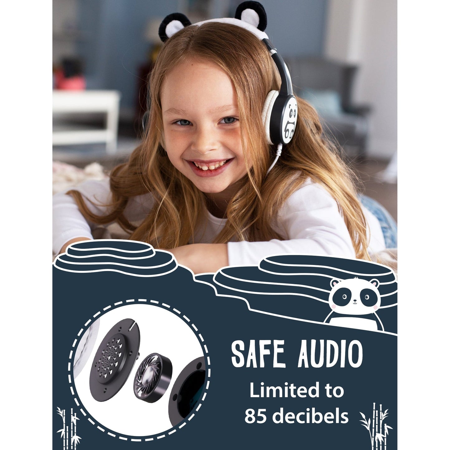 Planet Buddies - Kids Furry Wired Headphones