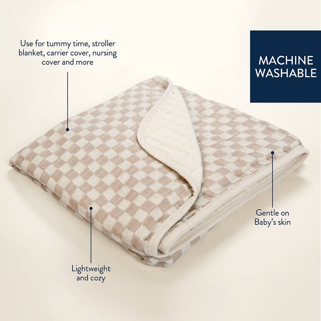 Itzy Ritzy - Itzy Cotton Muslin Blanket