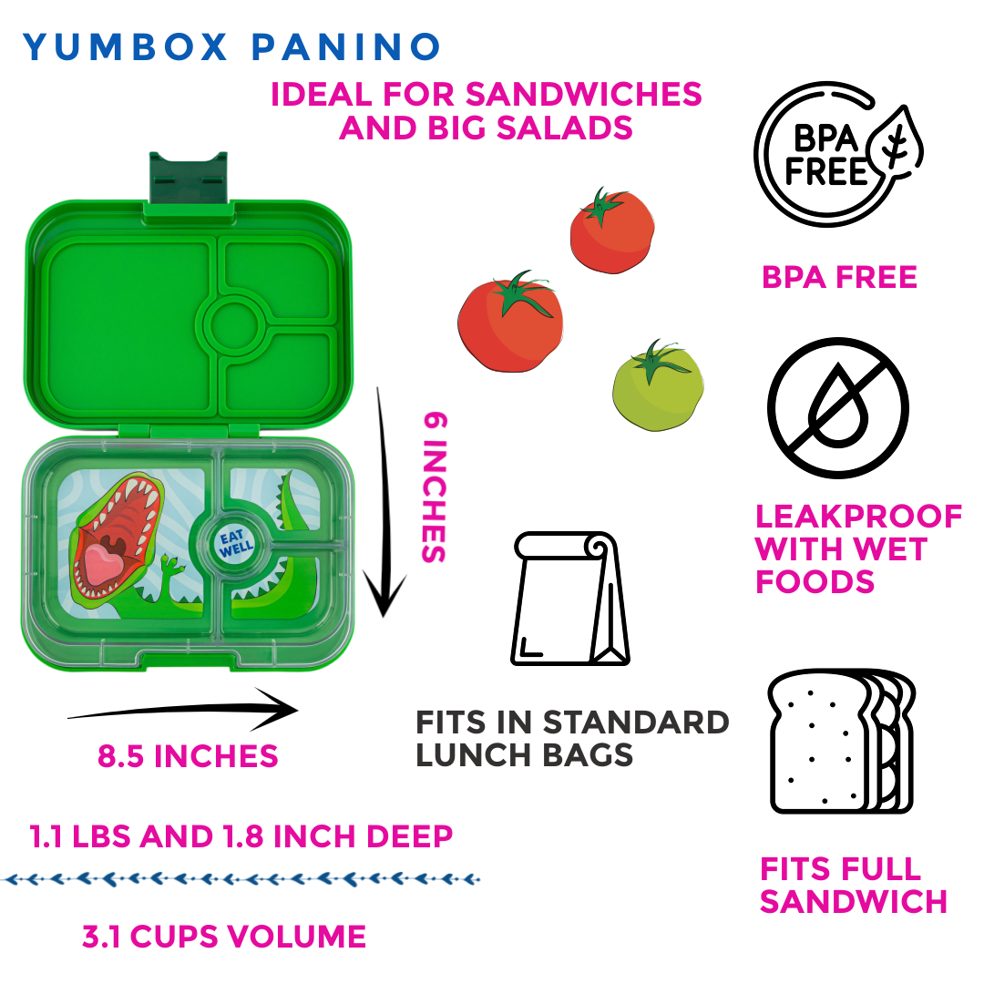 Yumbox - Panino Bento Sandwich Friendly Lunch Box