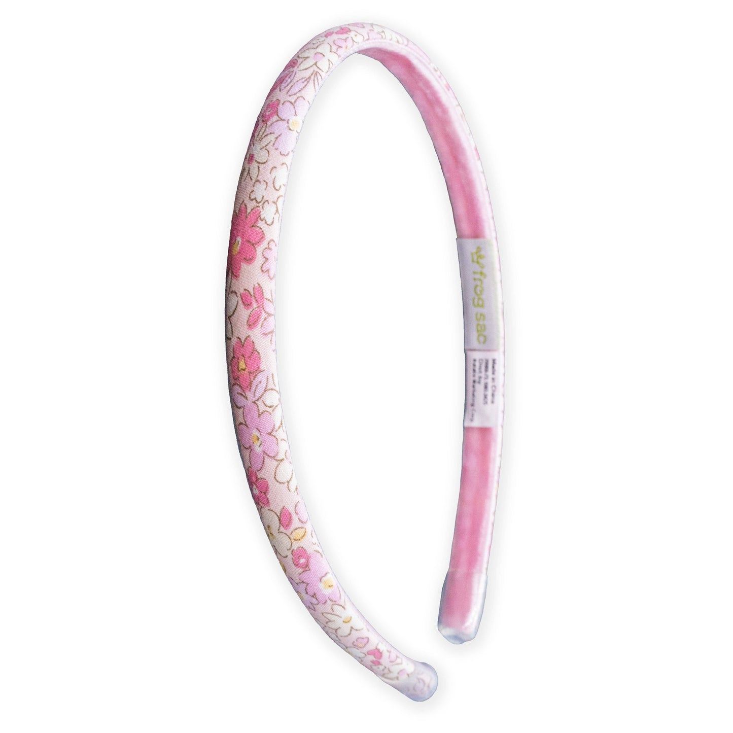Frog Sac - Thin Floral Headband - Non Slip Hair Accessories for Kids