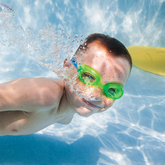 Finis H2 Goggles Green/Clear 3-6Y