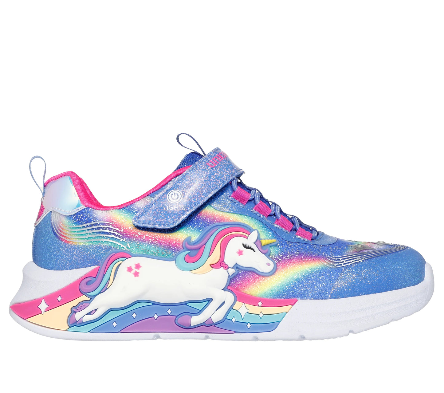 Skechers - S-Lights: Unicorn Chaser Light Up Sneakers