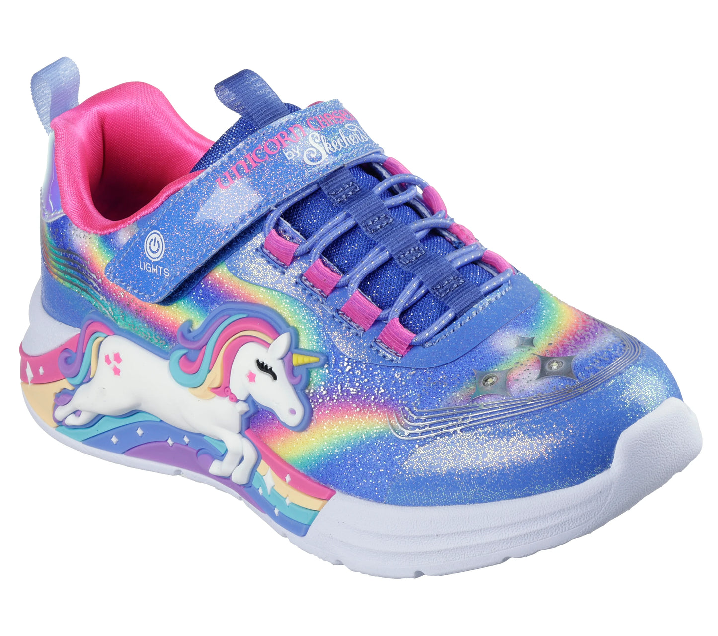 Skechers - S-Lights: Unicorn Chaser Light Up Sneakers
