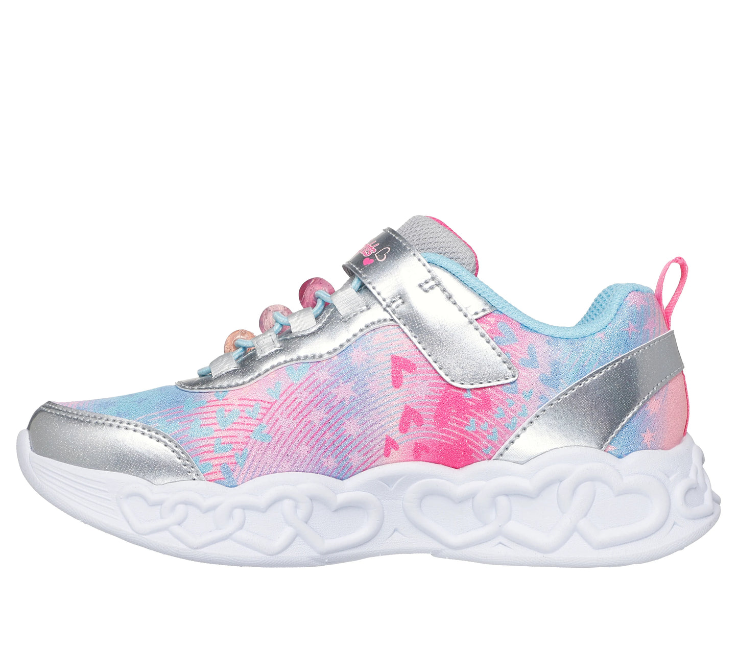 Skechers - Infinite Heart Lights - Heart Jewels Light Up Sneakers