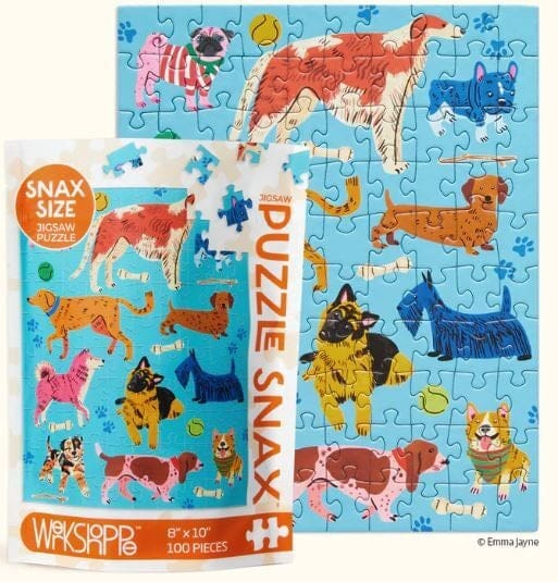 Werkshoppe 100 pc Puzzle Snax Pooches Playtime Puzzle