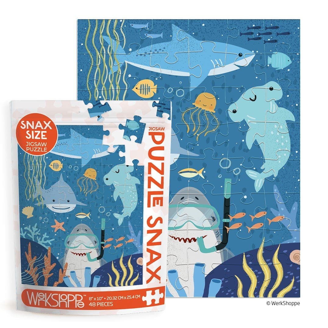 Werkshoppe 48 pc Puzzle Snax Shark Tank Puzzle