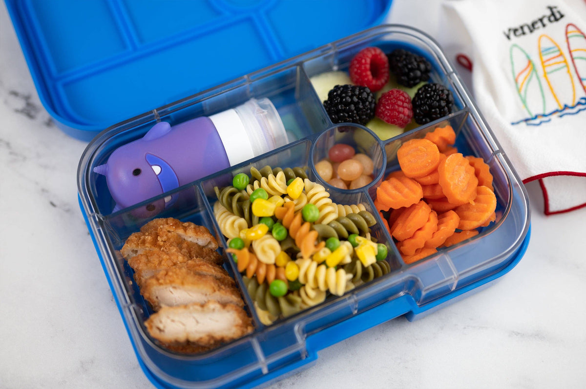 Yumbox - Funny Monster Silicone Squeeze Bottles for Mess‑Free Lunches