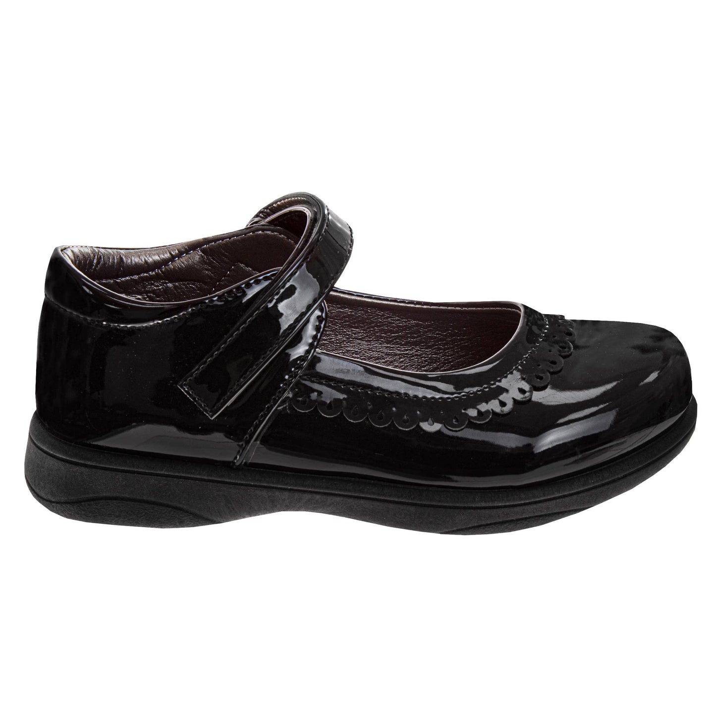 Josmo Shoes Inc - French Toast Girls Black Patent School Shoes (Toddler)