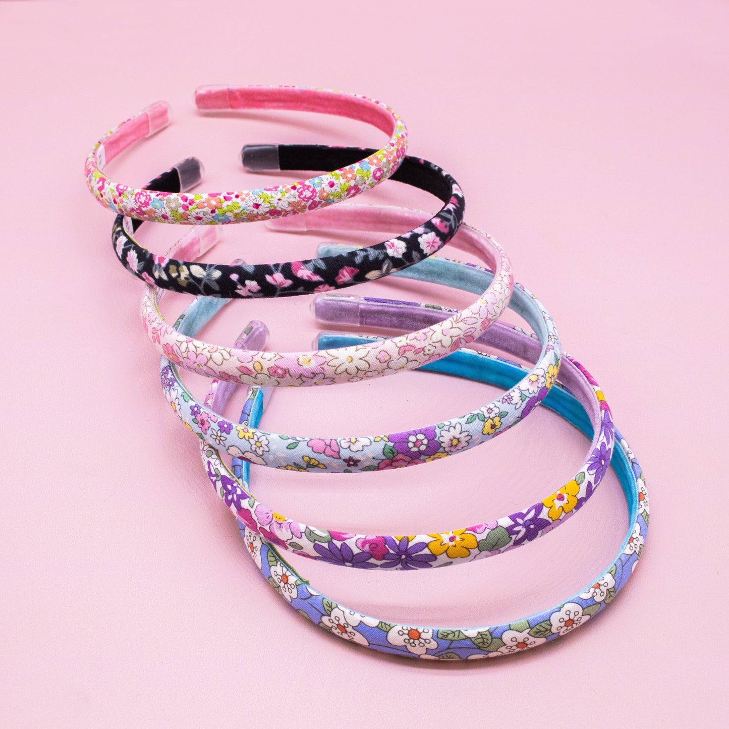 Frog Sac - Thin Floral Headband - Non Slip Hair Accessories for Kids
