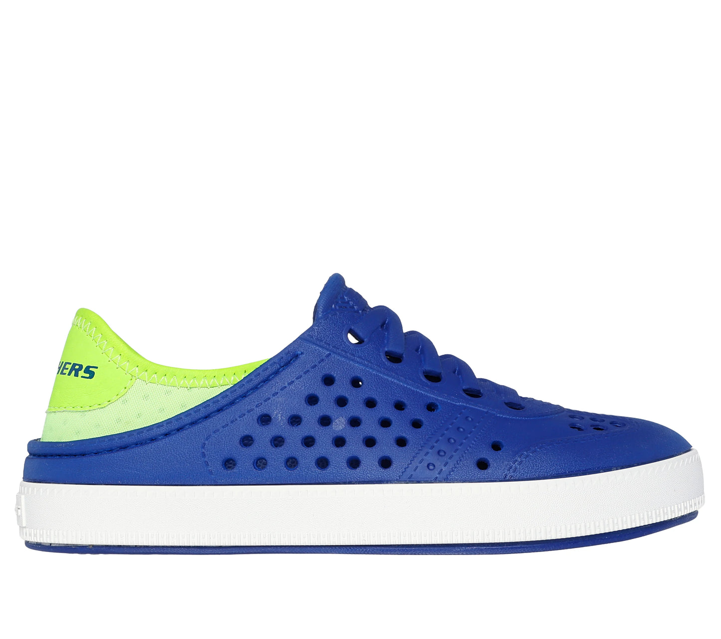 Skechers Foamies: Guzman Street - Blue & Lime