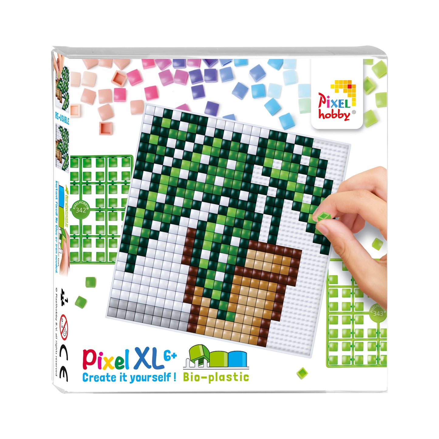 Pixelhobby - Pixel XL Mosaic, 23X23 Begonia