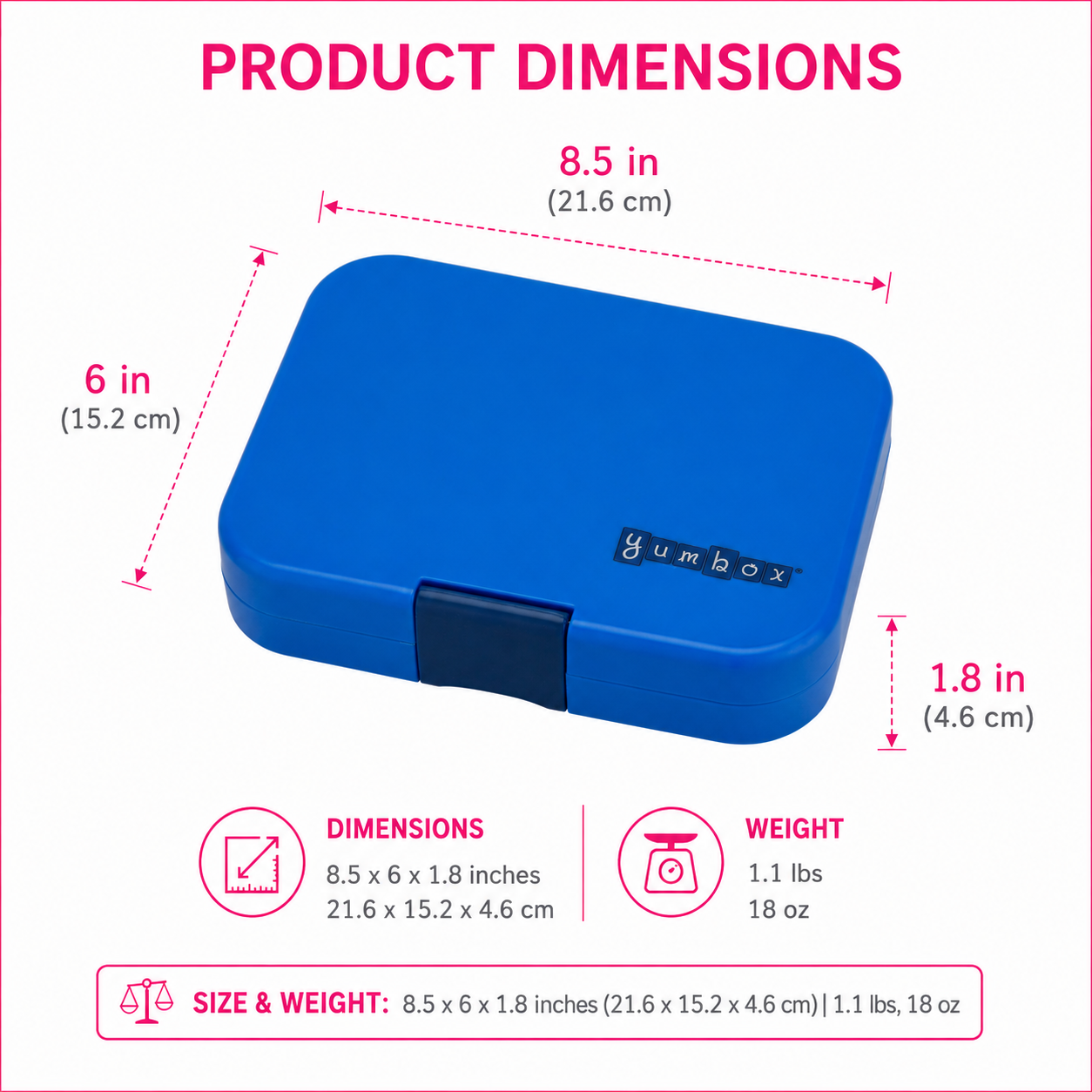 Yumbox - Yumbox Original - Leakproof Bento Lunch Box for Kids