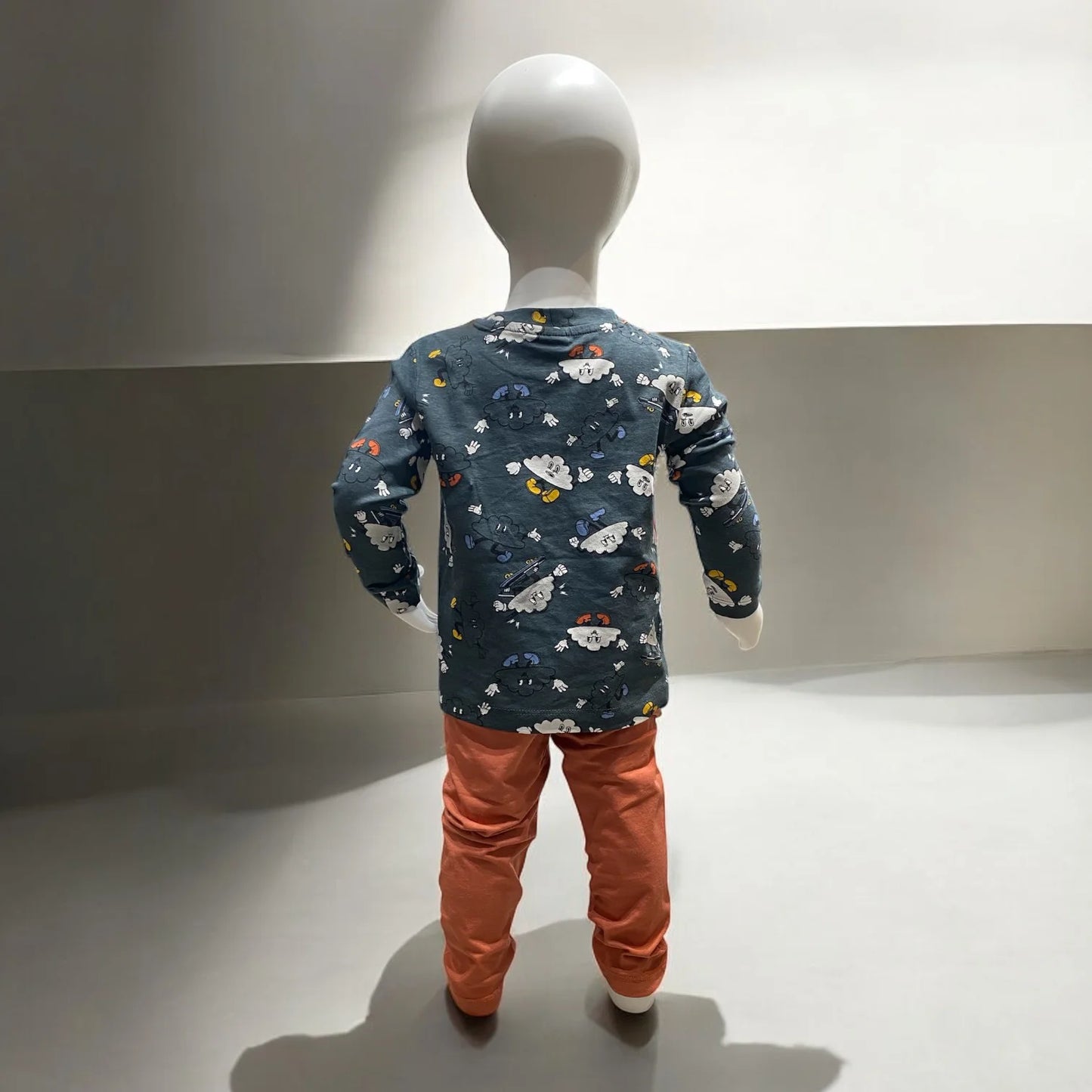 North Coast - 2 Piece Long Sleeve Print Shirt with Pants