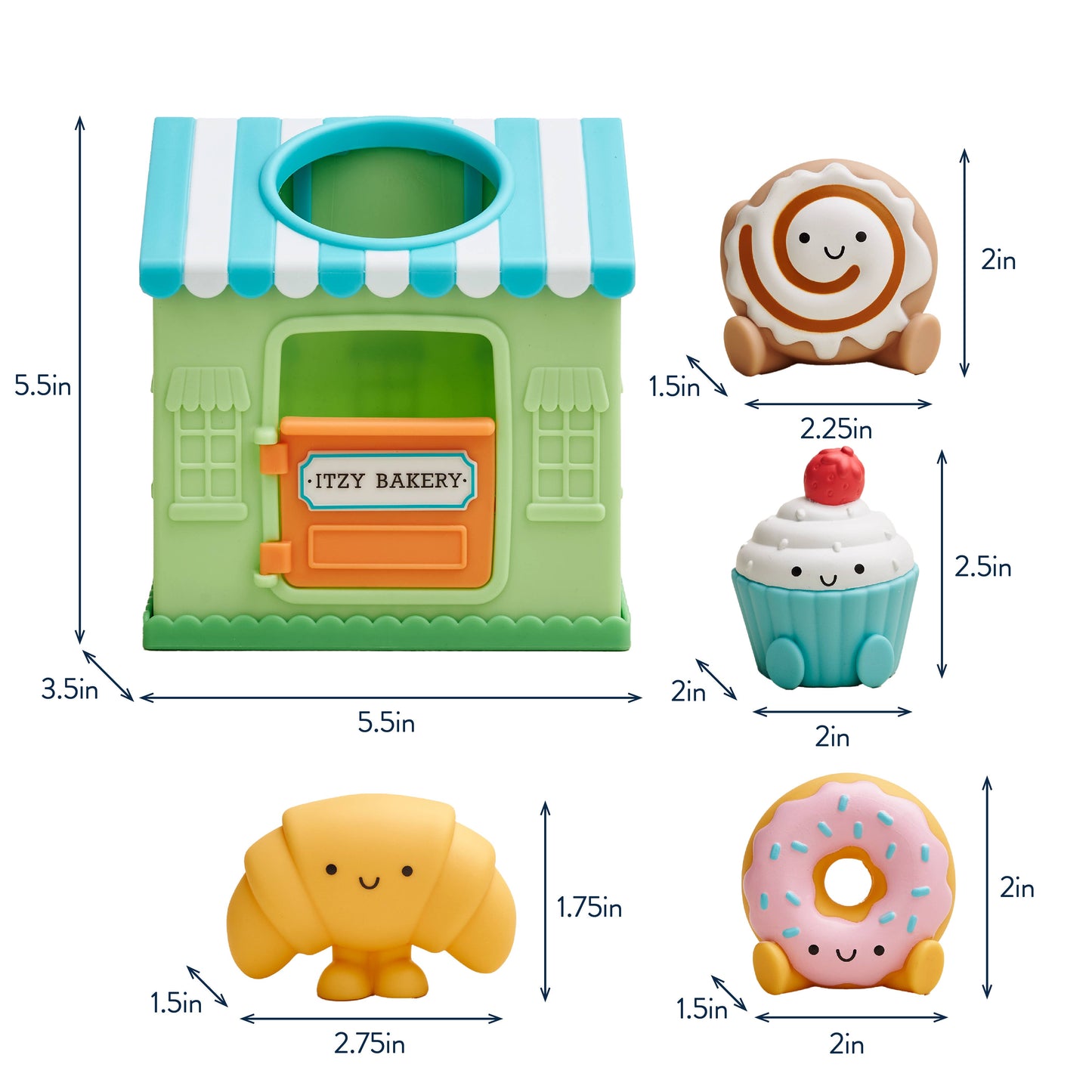 Itzy Ritzy - Spill and Fill Activity Toy: Itzy Play Bakery