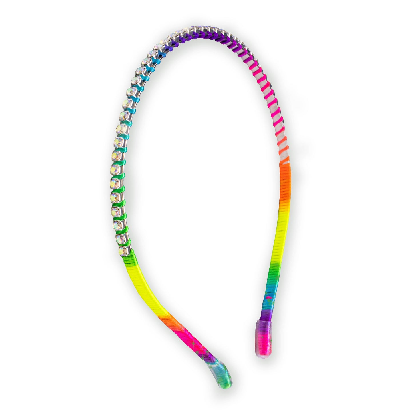 Frog Sac - Thin Rhinestone Headbands for Kids Girls