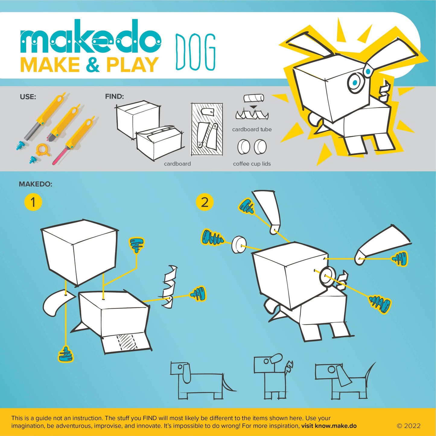 Makedo USA - DISCOVER | Makedo Cardboard Construction Kit