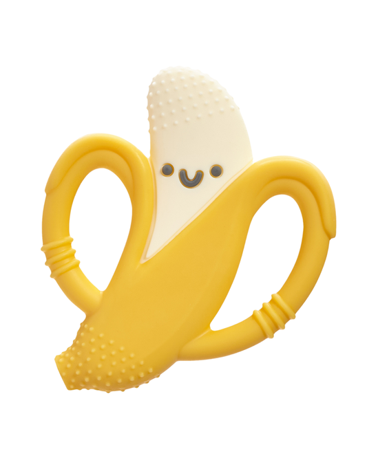 Itzy Ritzy - Silcone Teether Chew Crew: Banana