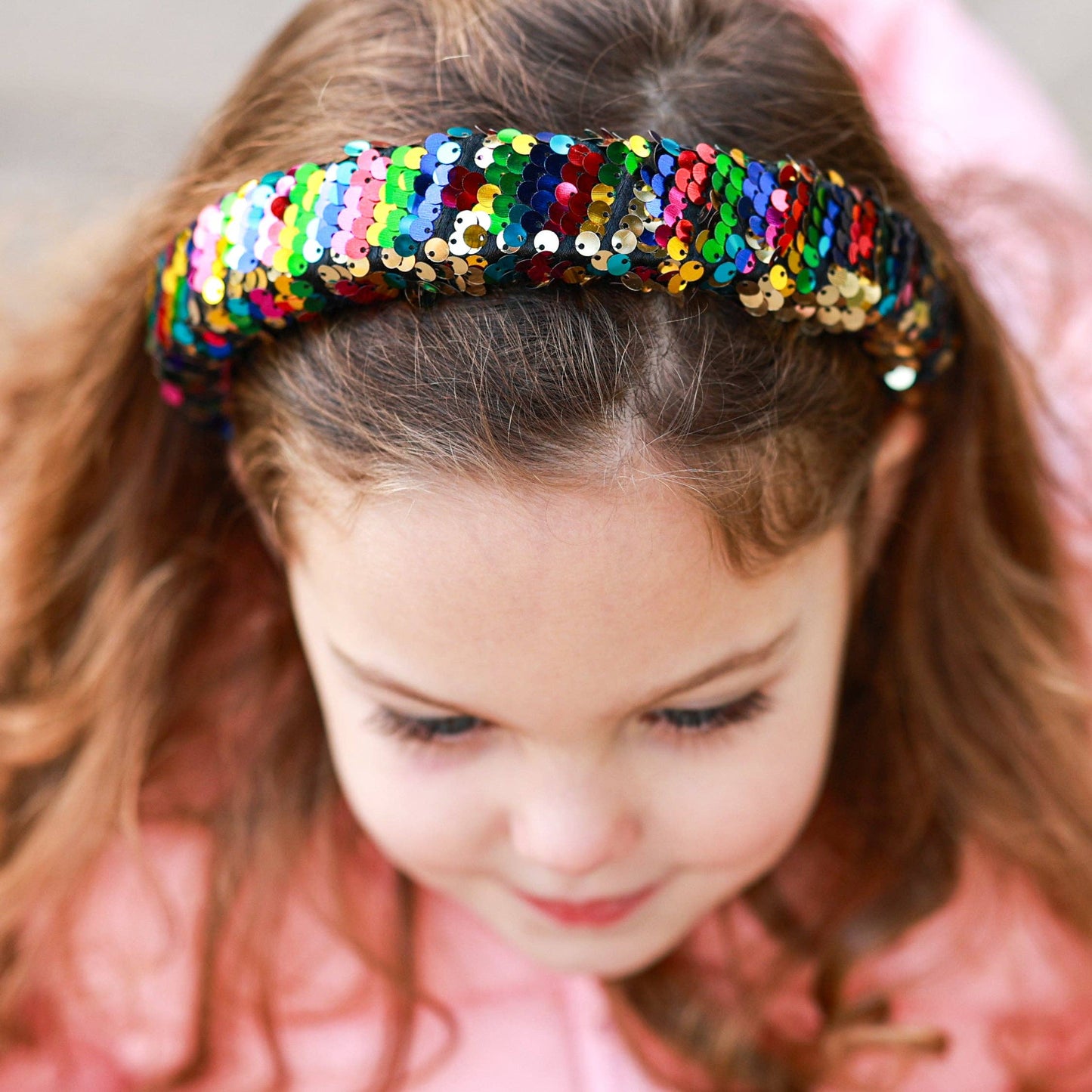 Frog Sac - Reversible Sequin Headband - Kids Padded Hair Band