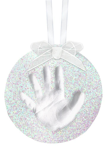 Pearhead - Babyprints Holiday Glitter Clay Ornament