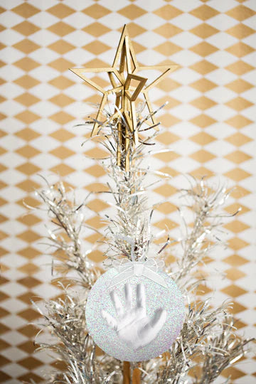 Pearhead - Babyprints Holiday Glitter Clay Ornament